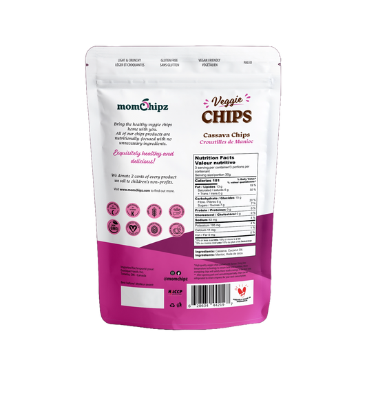 Momchipz Cassava Chips - 85 Gr | Healthy & Very Delicious