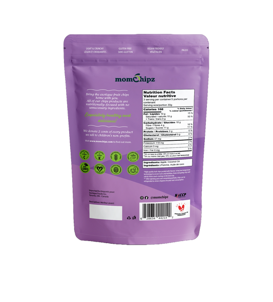 Momchipz Apple Chips - 85 Gr | Healthy & Very Delicious | No Added Sugar