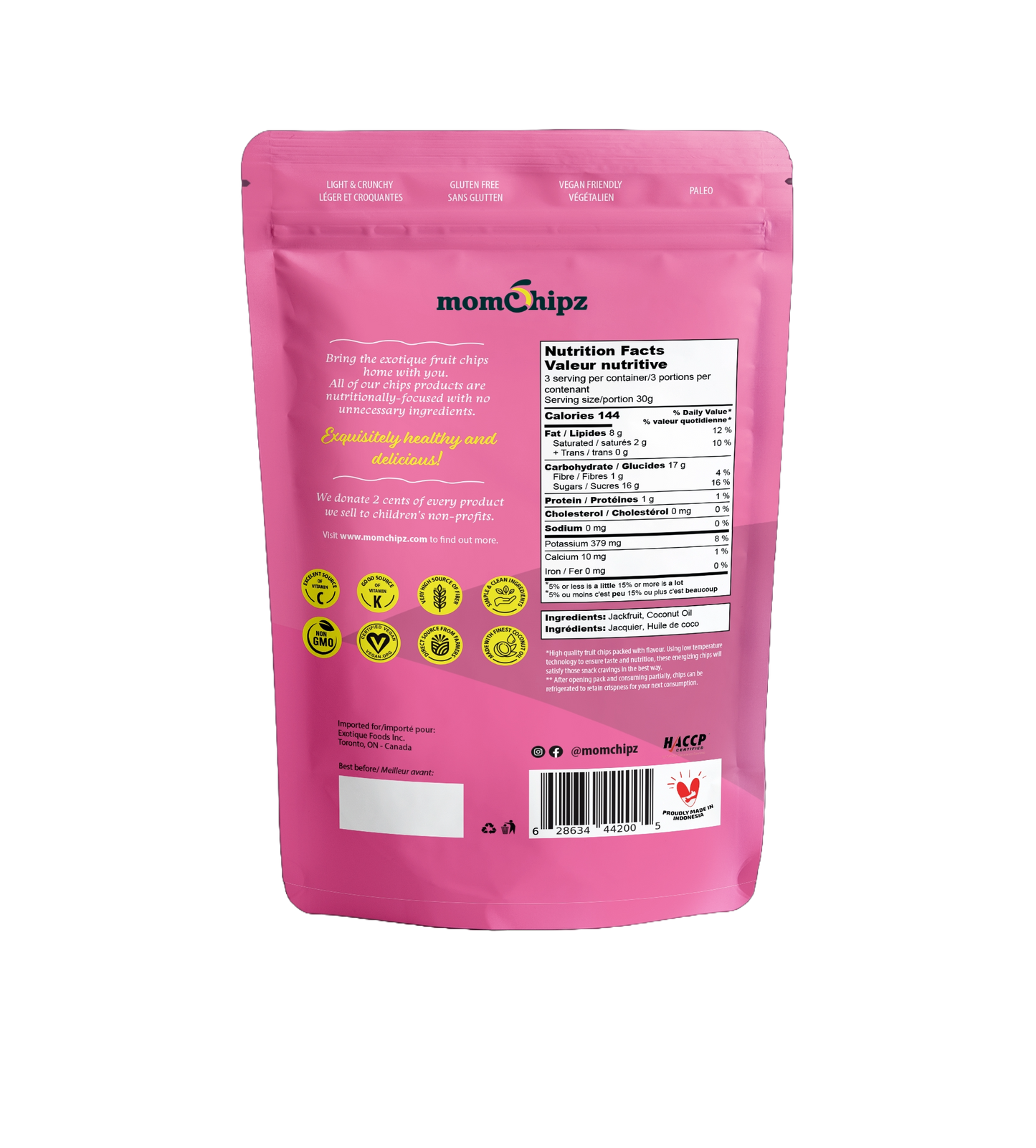 Momchipz Jackfruit Chips - 85 g | Healthy & Very Delicious | No Added Sugar