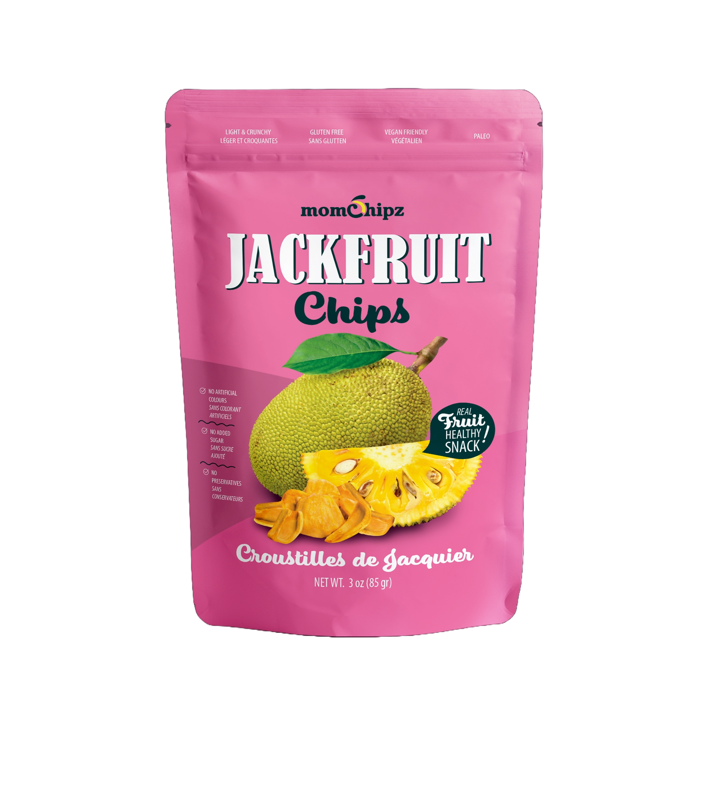 Momchipz Jackfruit Chips - 85 g | Healthy & Very Delicious | No Added Sugar