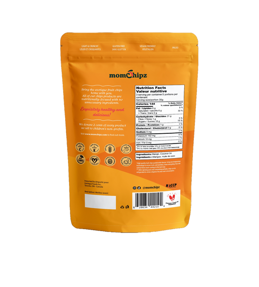 Momchipz Mango Chips - 85 Gr | Healthy & Very Delicious