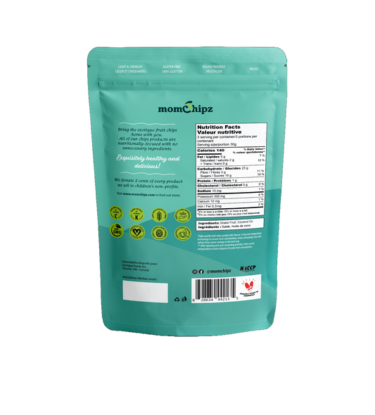 Momchipz Snake Fruit Chips - 85 Gr | Healthy & Very Delicious