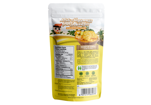 WOH Tempeh Chips Honey Butter - 70 Gr