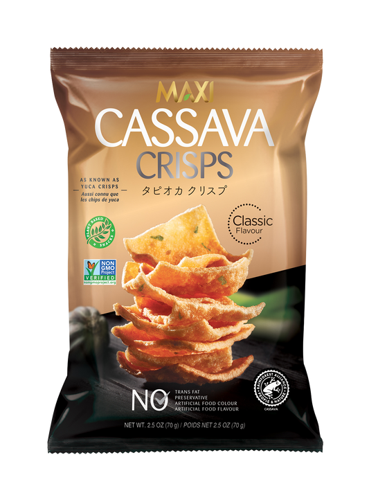 Maxi Cassava Crisps | 70 gr