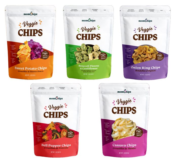 Momchipz Veggie Box of Healthiness (pack of 5)