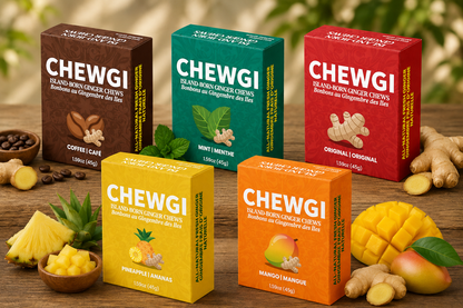 Chewgi Ginger Chews Candy Original Pack