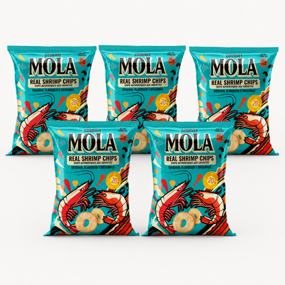 MOLA Real Shrimp Chips Original - 40g