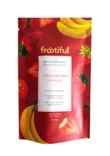 Load image into Gallery viewer, Frootiful Freeze Dried Fruit Strawberry Banana - 20gr
