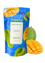 Load image into Gallery viewer, Frootiful Freeze Dried Fruit Mango - 20gr

