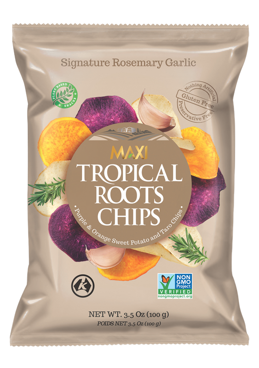 Maxi Tropical Roots Chips - Rosemary Garlic | 100 gr