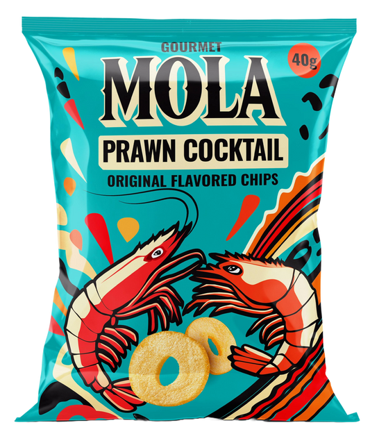 MOLA Real Shrimp Chips – Original Flavor (40g)