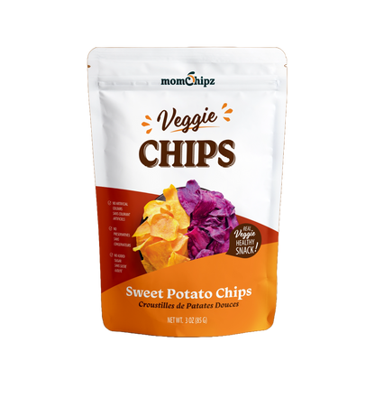 Momchipz Sweet Potato Chips - 85 Gr | Healthy & Very Delicious