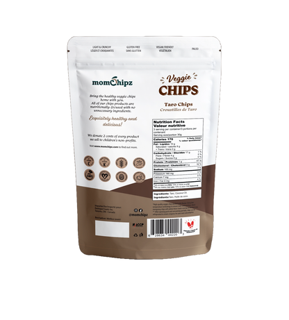 Momchipz Taro Chips - 85 Gr | Healthy & Very Delicious