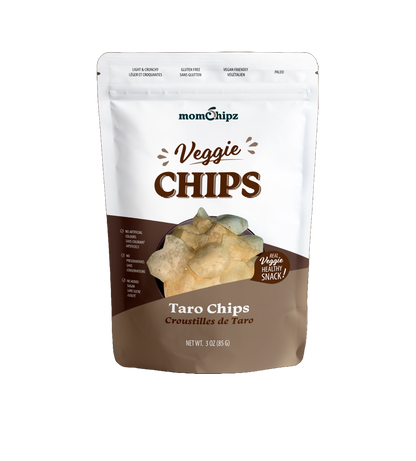 Momchipz Taro Chips - 85 Gr | Healthy & Very Delicious