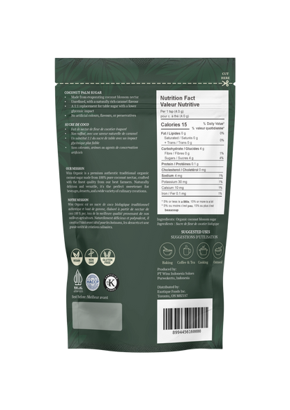 Wins Organic Coconut Sugar - 150 gr