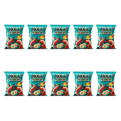 MOLA Real Shrimp Chips Original - 40g