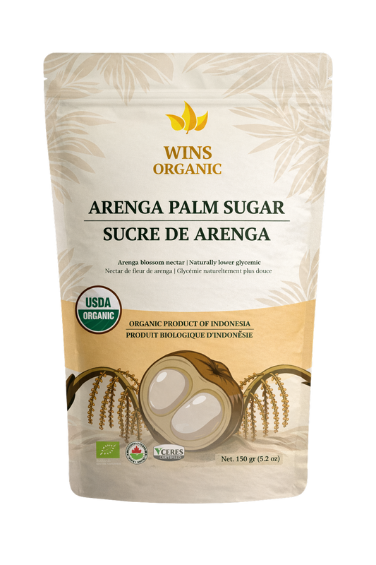 Wins Organic Arenga Sugar - 150 gr